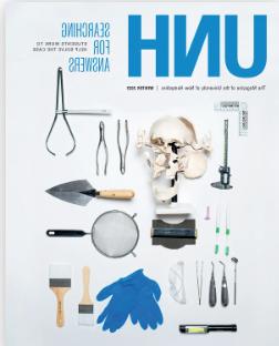 UNH Magazine cover winter 2023